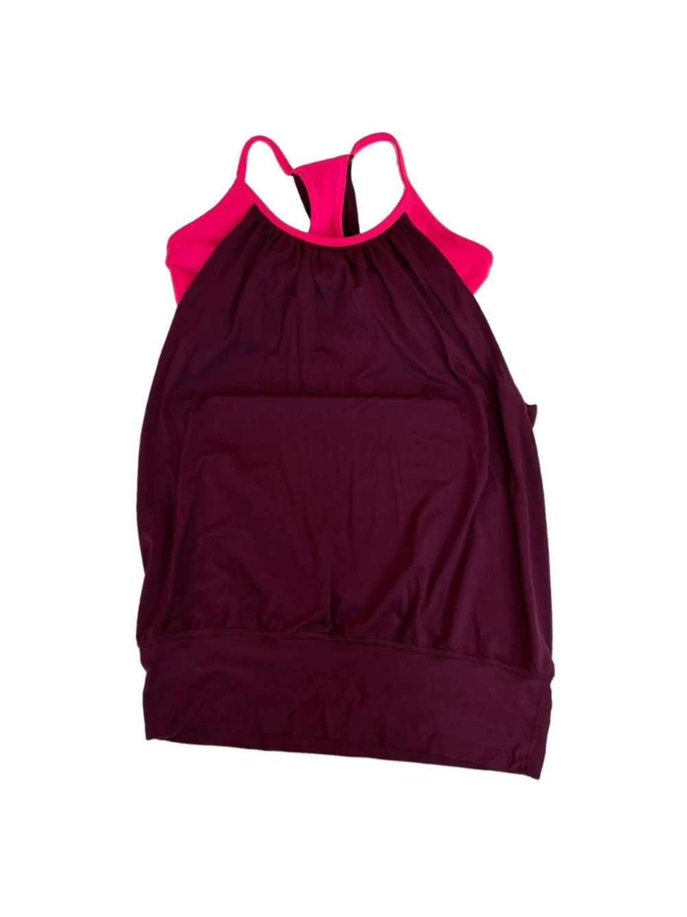 Set of 2 Lululemon Athletic Running Workout Tank Tops Size:4 Build In Bra